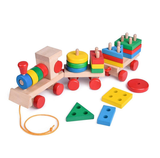 Train Shape Sorter and Stacker