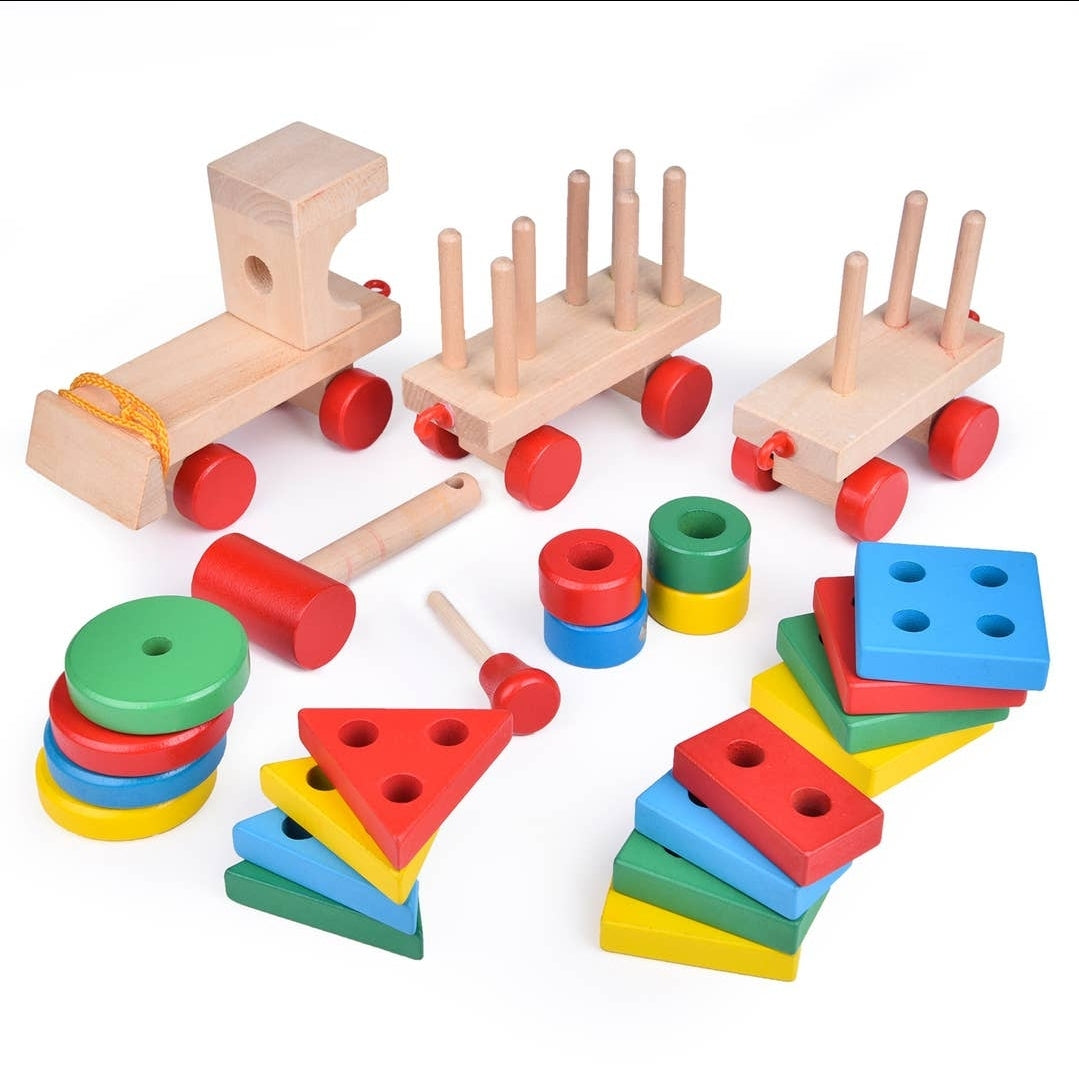 Train Shape Sorter and Stacker