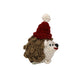 Hedgehog Santa Ornament