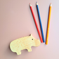 Hippo Pencil Holder