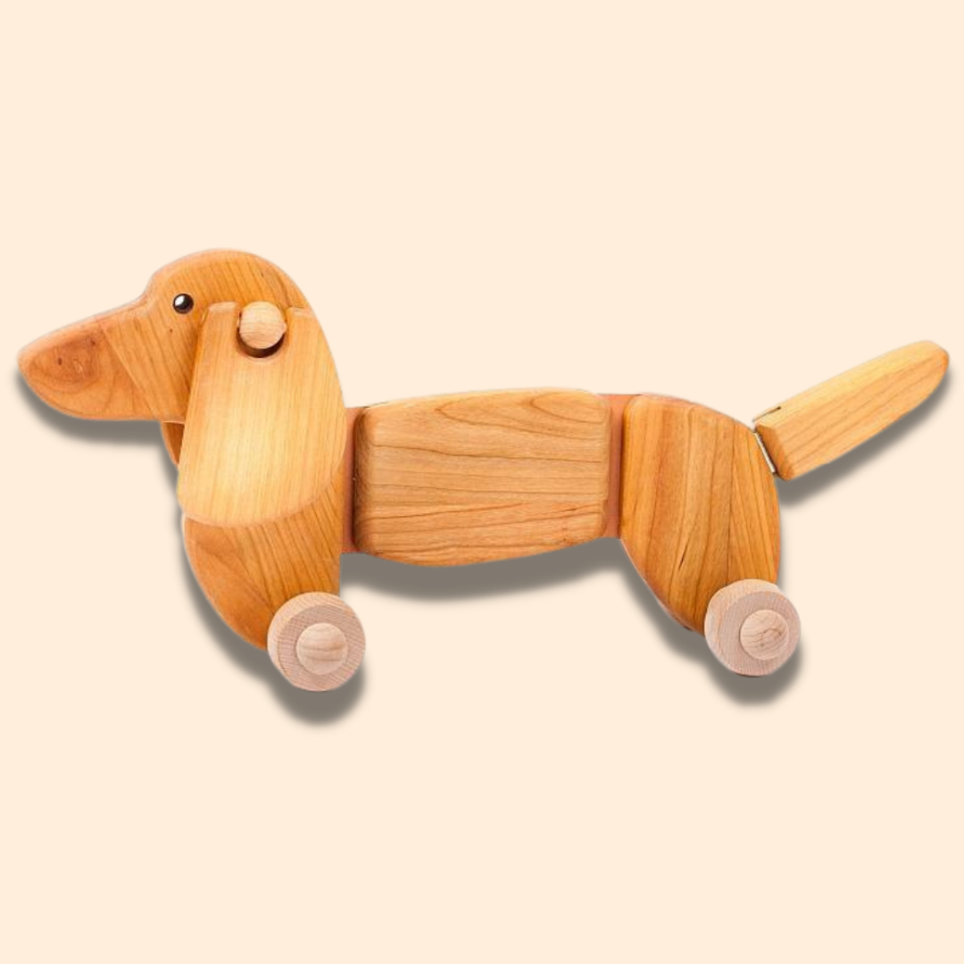 Dachshund Pull Along Toy