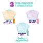 Pastel Tie Dye Fashion Kit